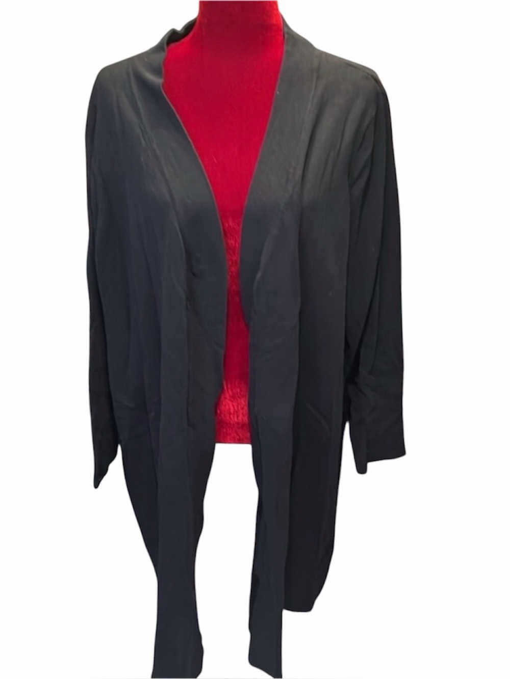 #160. 2/$50 LONG cardigan. Made in Africa! 3x